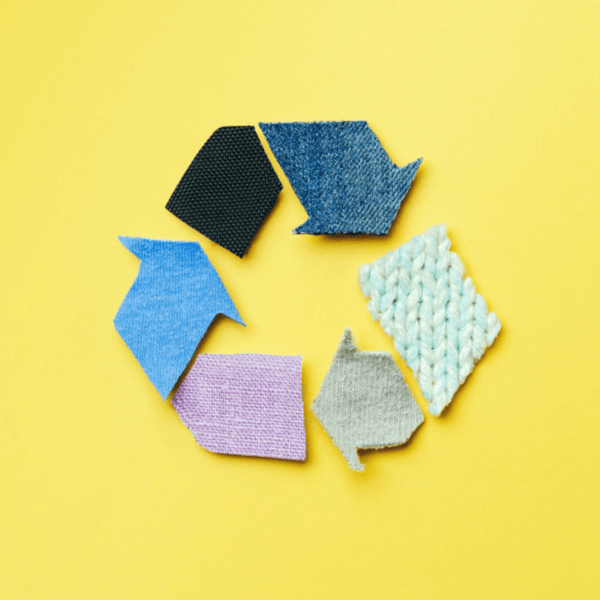 Chutes de tissu - hop je recycle !