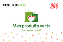 Charger l&#39;image dans la galerie, Carte Découverte - Mes Produits Verts