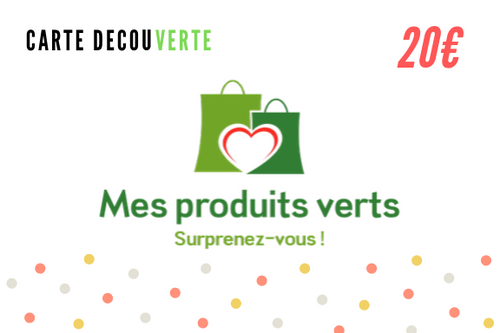Carte Découverte - Mes Produits Verts