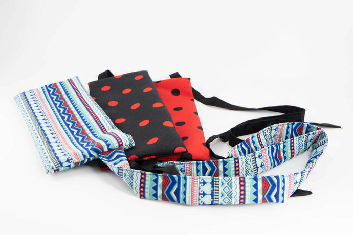 Pochette pour bouillotte sèche avec lanières