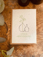 Carte à planter Joyeux Anniversaire