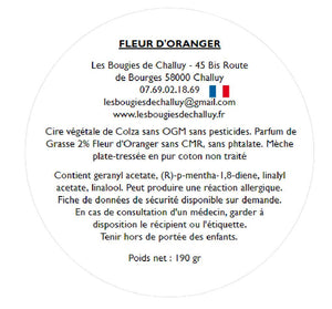 Etiquette CLP Fleur d'Oranger Les Bougies de Challuy-fi34649772x1001