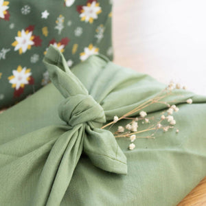 Furoshiki Emballage écologique | Tissu upcyclé