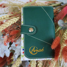Charger l&#39;image dans la galerie, Tote bag tissu cuir vegan et fait main en France
