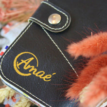 Charger l&#39;image dans la galerie, Tote bag tissu cuir vegan et fait main en France
