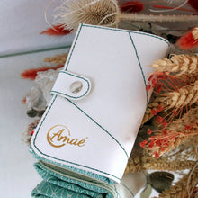 Charger l&#39;image dans la galerie, Tote bag tissu cuir vegan et fait main en France