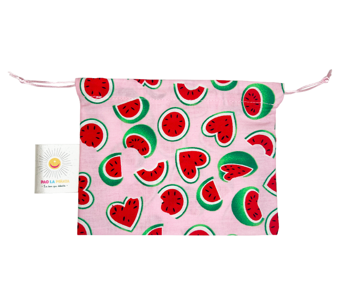 Pochette pour serviettes hygiéniques | Avec cordon pour fermer