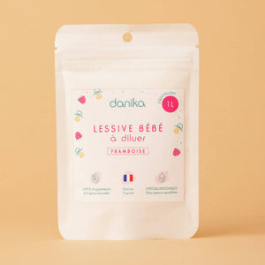 Eco-recharge lessive bébé framboise