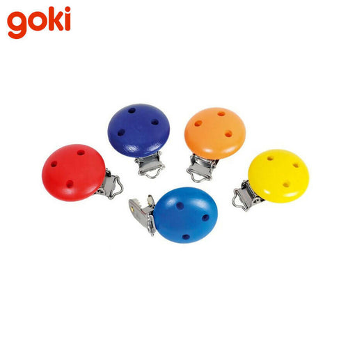 Clip attache sucette Accessoire Dès 0 mois jeux et jouets en bois éco-responsable mes produits verts
