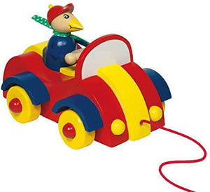 Oiseau à tirer Joey Marche Dès 1 an jeux et jouets en bois éco-responsable mes produits verts