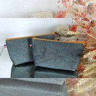 Trousse triangle Vegan et fait main en France