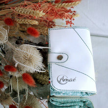 Charger l&#39;image dans la galerie, Tote bag tissu cuir vegan et fait main en France