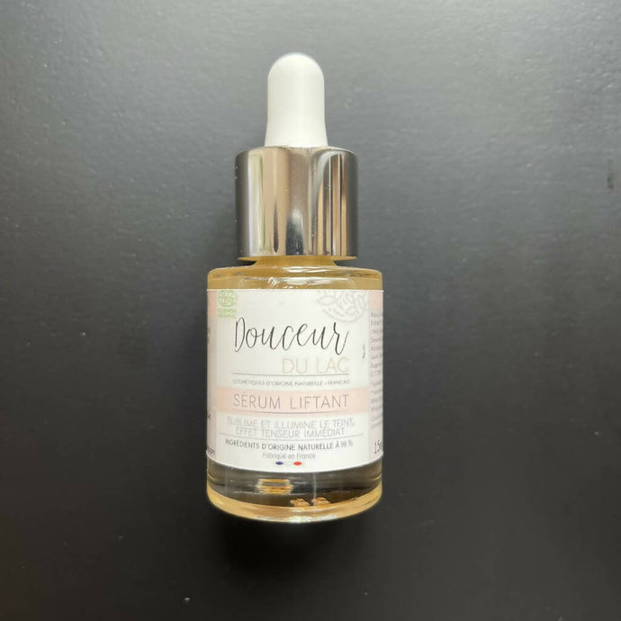 Sérum liftant Nacré et Doré | Peau éclatante, douce et hydratée