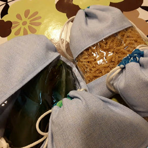 Sac à vrac pour vos courses | Lin et viscose