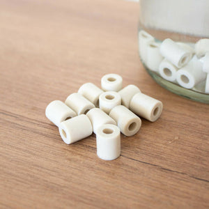 Lot de 15 perles de céramique purifiantes