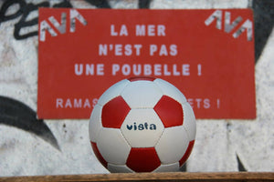 Ballon de football écoresponsable Rétro - Taille 5 - Upcyclé