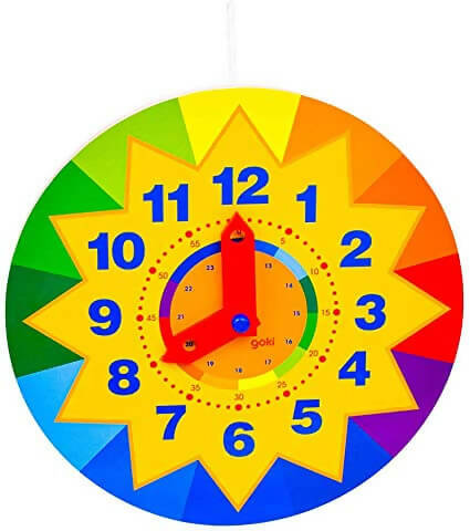 Horloge soleil Accessoire Dès 5 ans jeux et jouets en bois éco-responsable mes produits verts