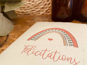 Carte à planter Félicitations