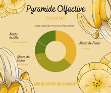 Charger l&#39;image dans la galerie, Pyramide Olfactive Banane Les Bougies de Challuy-fi34840495x1001