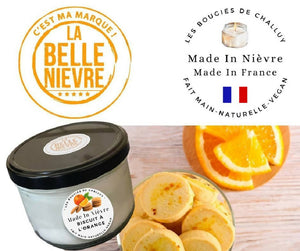 Biscuit à l'Orange - Les Bougies de Challuy - Made In Nièvre - Nevers