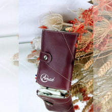 Charger l&#39;image dans la galerie, Tote bag tissu cuir vegan et fait main en France