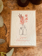 Carte à planter Joyeux Anniversaire