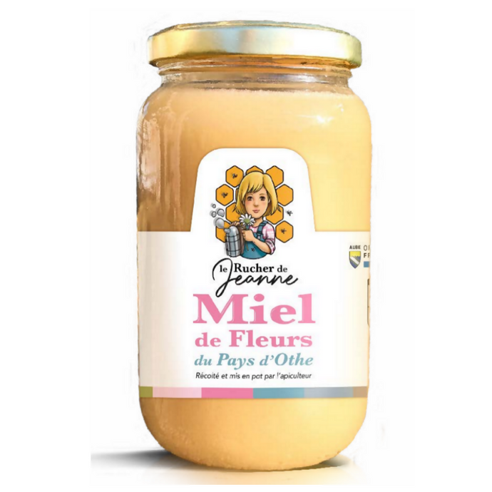Miel de fleurs du Pays d'Othe - Pot de 500g