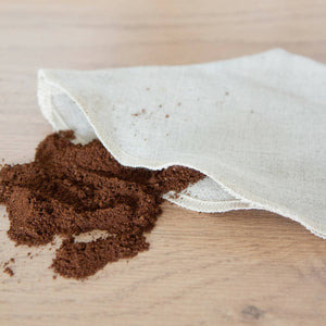 Filtre à café en lin réutilisable et lavable