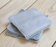 Lot de 5 lingettes démaquillantes réutilisable