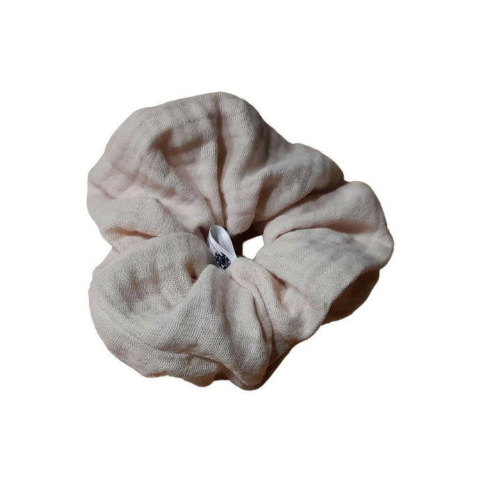 Chouchou uni en coton certifié Oeko-Tex | Doux et durable