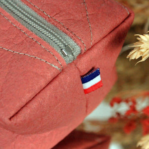 Trousse carré Vegan et fait main en France