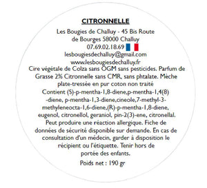 Etiquette CLP Citronnelle Les Bougies de Challuy-fi34606359x1001