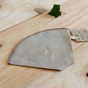 Filtre à café en lin réutilisable et lavable