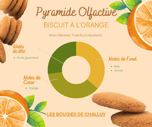 Pyramide Olfactive Biscuit à l'Orange Les Bougies de Challuy-fi34840677x1001