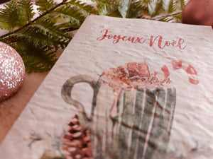 Carte à planter Joyeux Noël