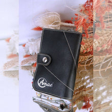Charger l&#39;image dans la galerie, Tote bag tissu cuir vegan et fait main en France