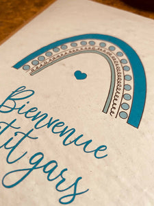Carte à planter Bienvenue Petit Gars