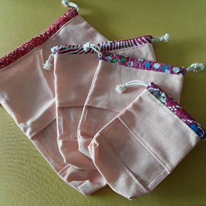 Sac à vrac pour vos courses | Lin et viscose