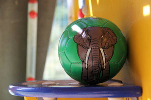 Ballon de football pour enfant Animaux | Upcyclé