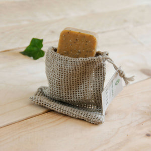 Sauve savon en lin biodégradable | 100% Naturel