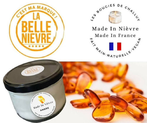 Ambre - Les Bougies de Challuy - Made In Nièvre - Nevers
