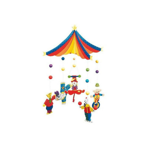 Mobile cirque Sommeil Dès 0 mois jeux et jouets en bois éco-responsable mes produits verts