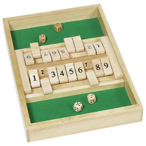 Double Shut the box Société Dès 6 ans jeux et jouets en bois éco-responsable mes produits verts