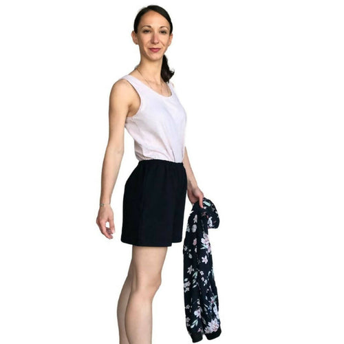 Short femme GOTS, fabriqué en France