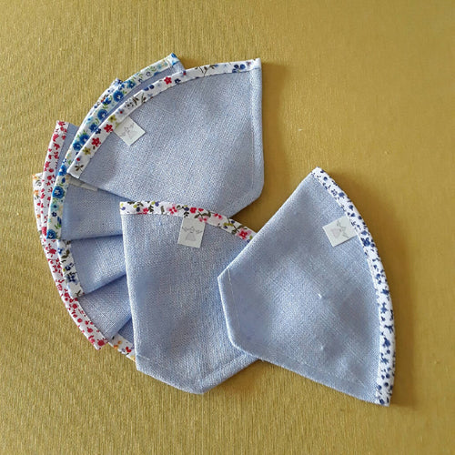 Filtre à café réutilisable tissu lin viscose