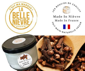 Clou de Girofle - Les Bougies de Challuy - Made In Nièvre - Nevers - Fait main