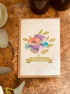 Carte à planter Félicitations