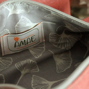 Trousse carré Vegan et fait main en France